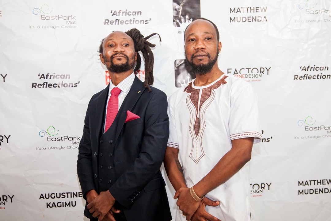 Legal By Nature counsel and his brother at the African Reflections professional event